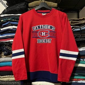 NHL Canadiens Red and Blue Jersey
